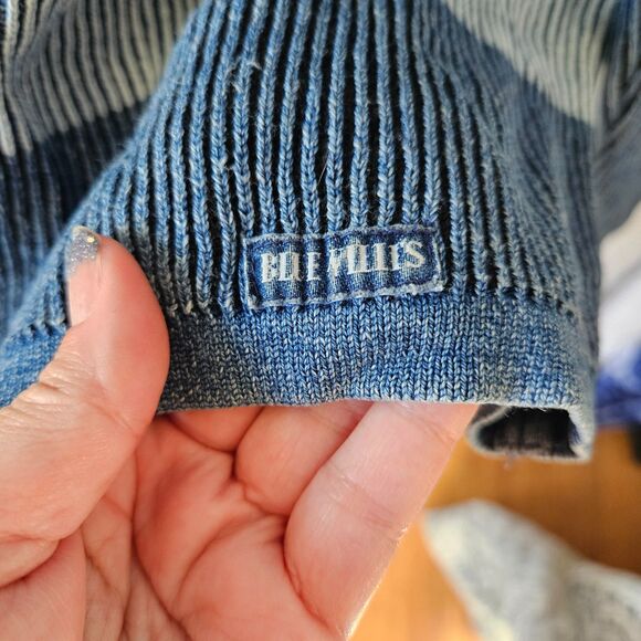 BLUE WILLIS Vintage & Rare Sweater Size XL - Picture 2 of 6